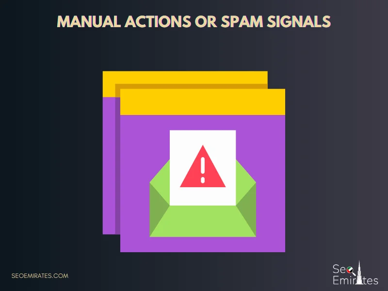 12. Manual Actions or Spam Signals