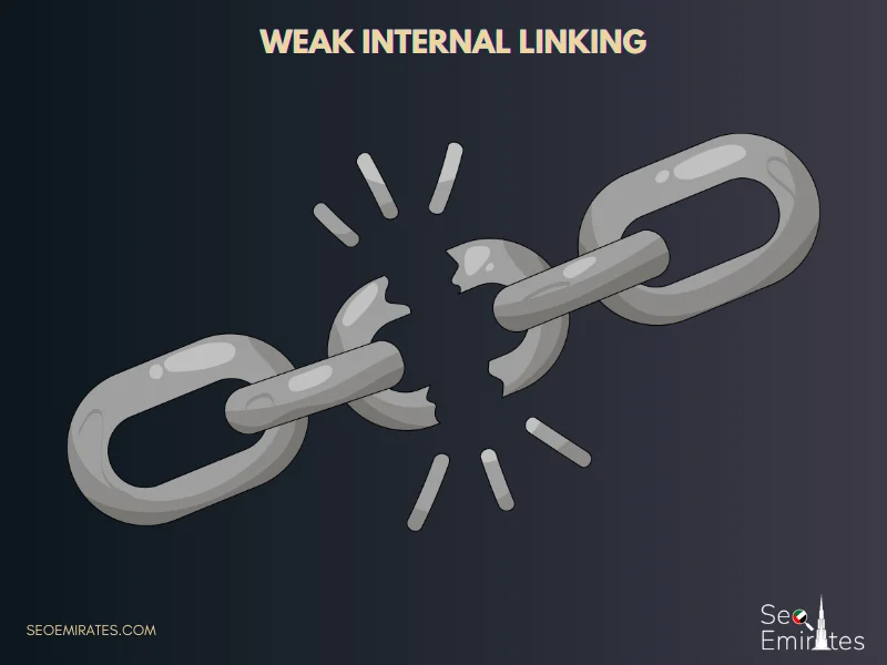 7. Weak Internal Linking (Hidden Pages Don’t Get Indexed)