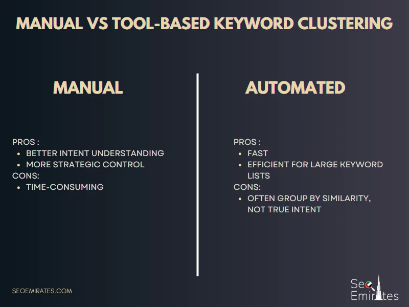 Manual vs Tool-Based Keyword Clustering